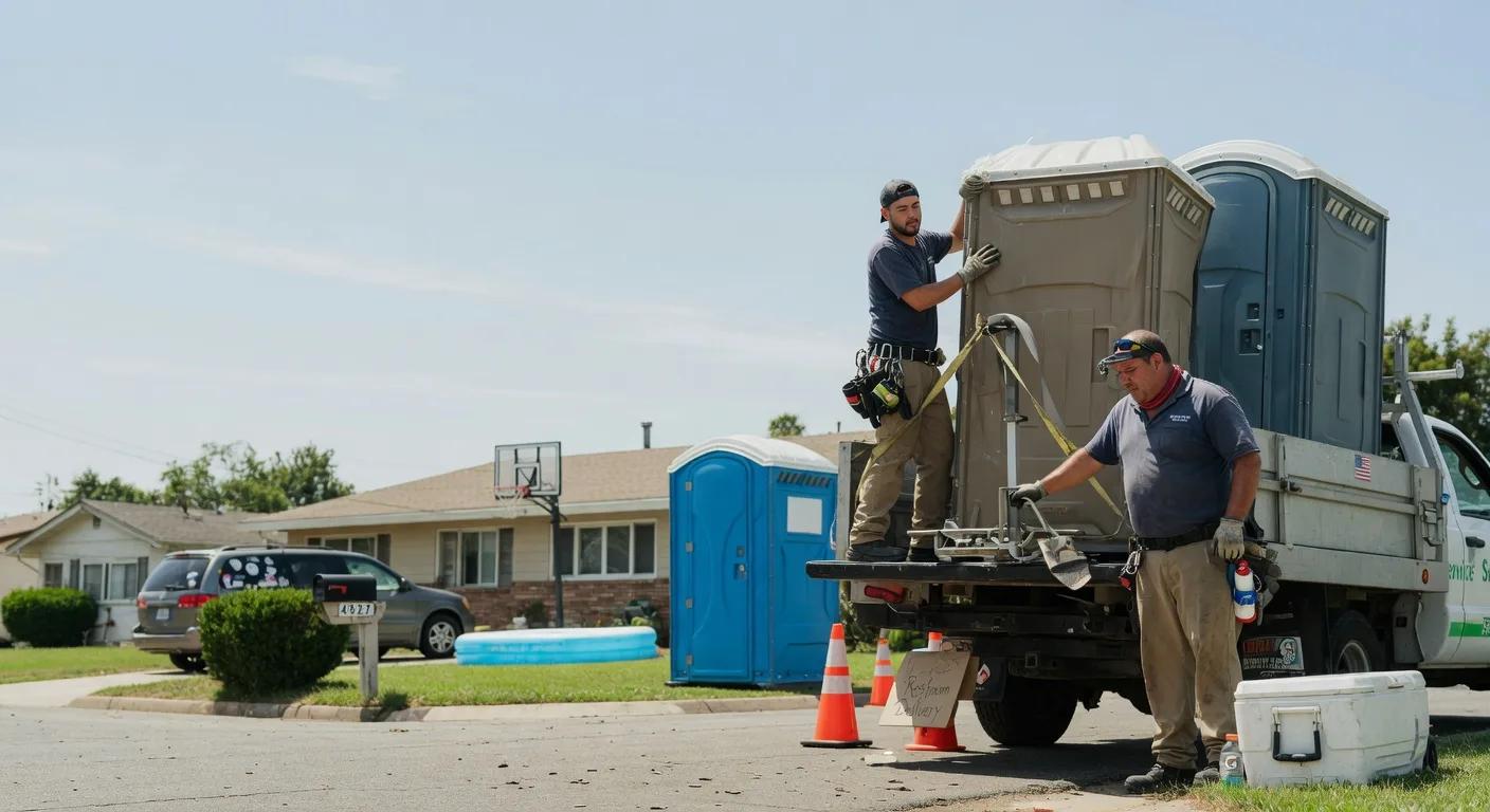 Porta Potty Rental in Des Lacs, ND near me